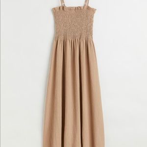 Smocked bodice dress